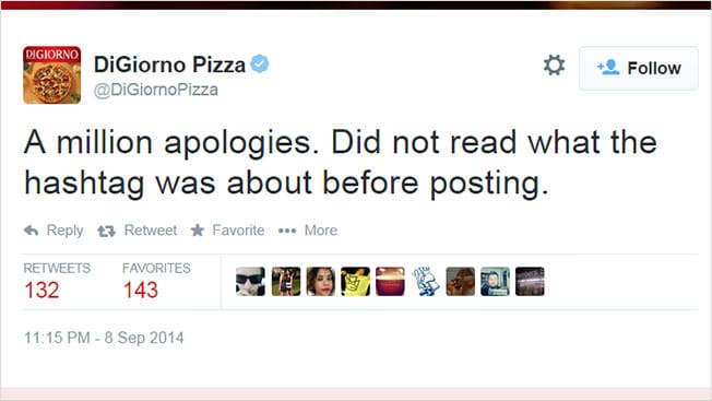 digiorno apology tweet